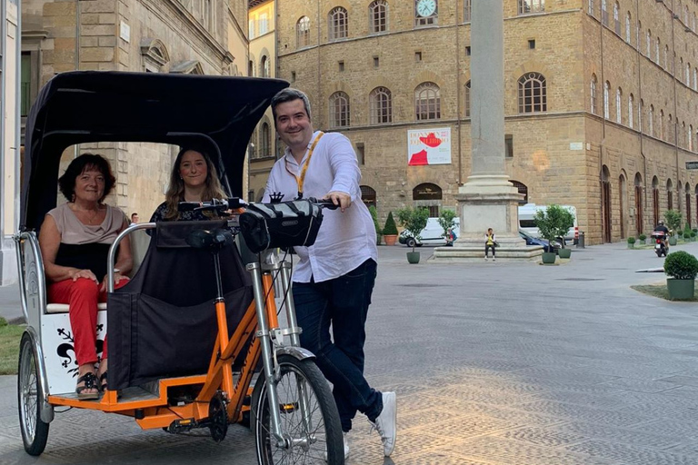 Florence: Guided City Tour by Rickshaw 1-Hour Tour