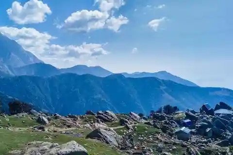 Triund Top Camping in Mcleodganj