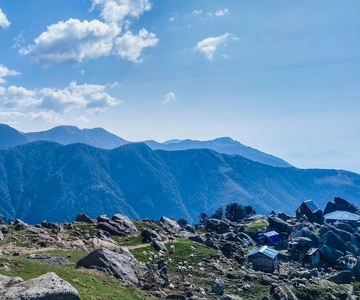 Climb to the Triund Top