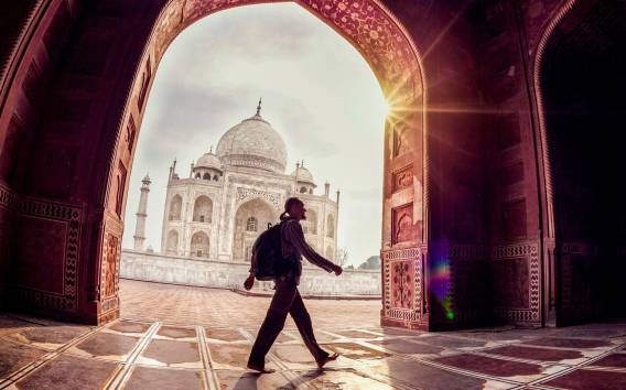 Ab Mumbai: Agra-Besichtigung mit Taj Mahal-Sonnenaufgang