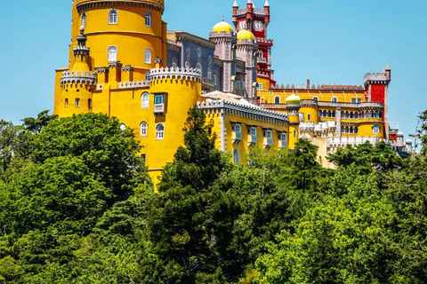 Sintra tour Pena Palace, Moorish, Regaleira & Cabo da Roca Small Group Tour