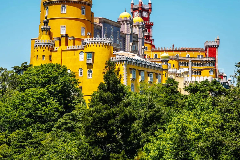 Sintra tour Pena Palace, Moorish, Regaleira & Cabo da Roca Small Group Tour