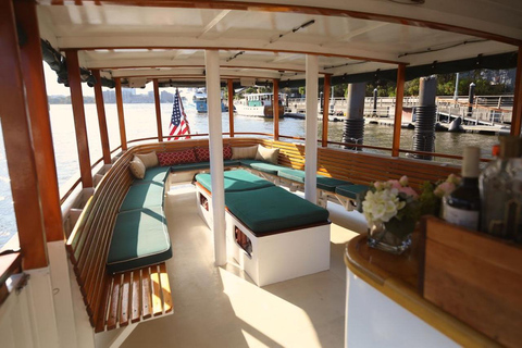 Boston: Harbor Cruise on 1920s-Inspired Yacht