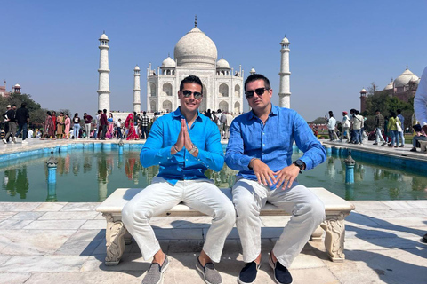 Agra: Taj Mahal, Fort and Baby Taj Tour with Pick-up & Drop Private Tour - Without Entrance Fees