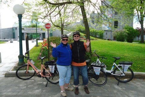 Recorrido en bicicleta eléctrica por la ciudad de Québec