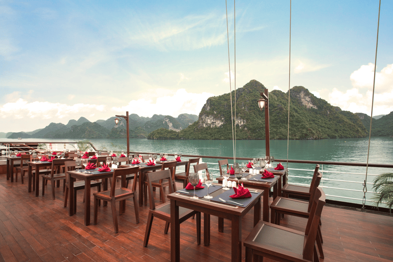 Hanoi: 2D1N Ha Long, Lan Ha Bay by Amanda Luxury Cruise Start From Hanoi by 8:00 AM