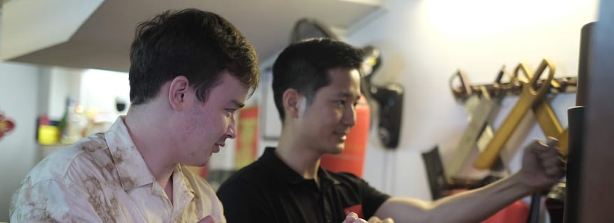 Guangzhou : cours de Wing Chun Kung Fu de Bruce Lee