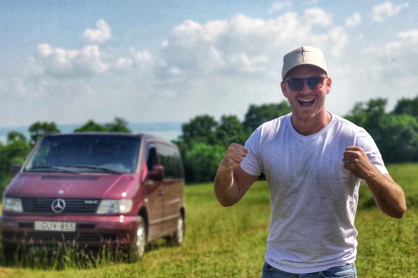 From Veszprém: Balaton Half-Circle Tour with Ferry Ride