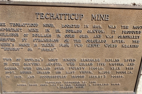 Las Vegas: El Dorado Canyon, Ghost Town and Gold Mine Tour