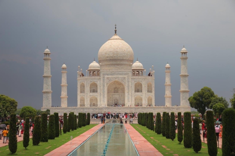 Desde Delhi: Excursión de un día al Taj Mahal, el Fuerte de Agra y el Baby TajExcursión Privada con Coche AC, Conductor, Guía, Entrada y Almuerzo