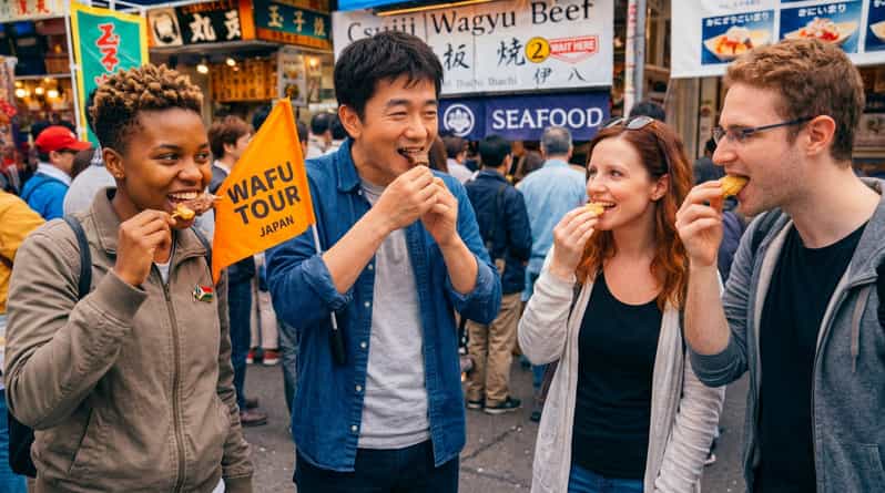 Tokyo: Tsukiji Market + Sensoji Temple: Food & Culture Tour