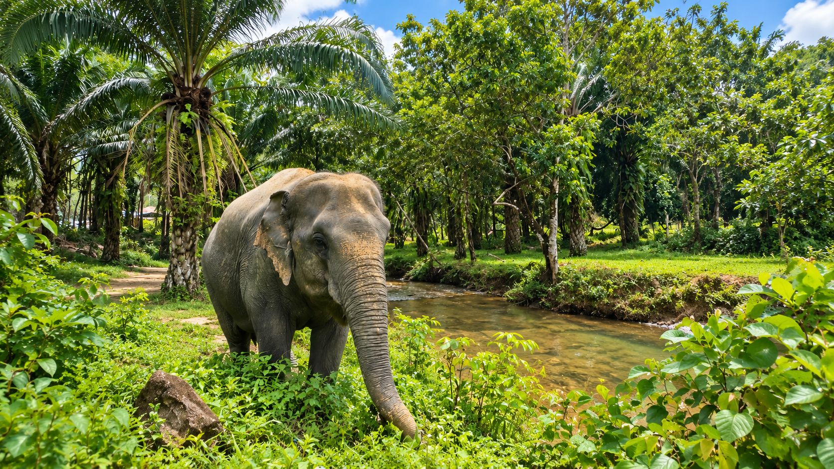 Khao Lak: 2-tägiges Erlebnis im Ethical Elephant Sanctuary