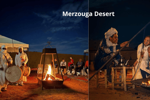 From Marrakech: 3-Days Merzouga Sahara Desert & Luxury Camp Merzouga Sahara Desert Tour with Private Luxury Tent