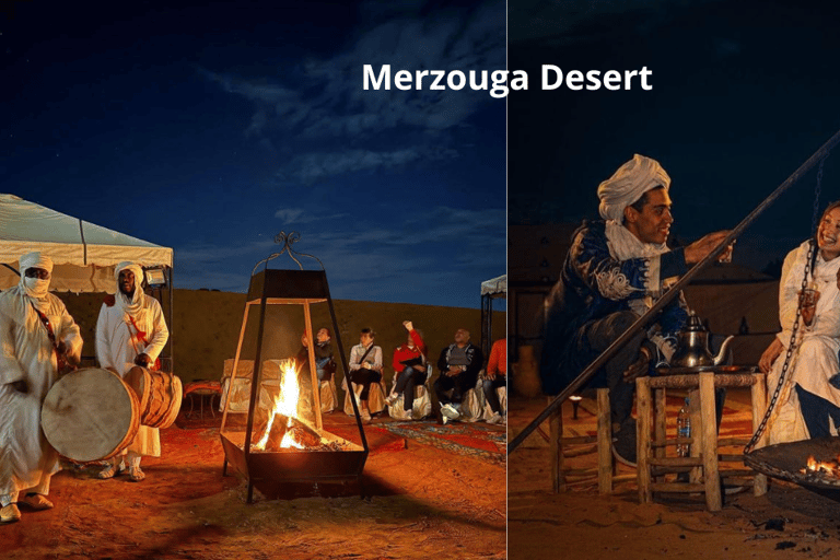 From Marrakech: 3-Days Merzouga Sahara Desert & Luxury Camp Merzouga Sahara Desert Tour with Private Luxury Tent