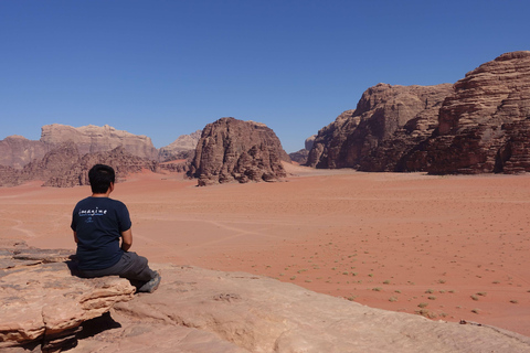 Amman: Petra, Dead sea , Aqaba , and Wadi-rum 2 days tour. Tour with Transportation only