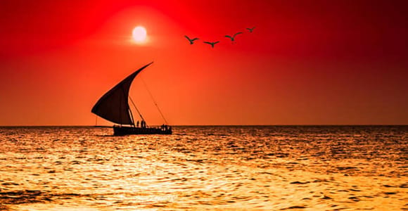 ZANZIBAR: Stone Town Sunset Dhow Cruise & Traditional Music