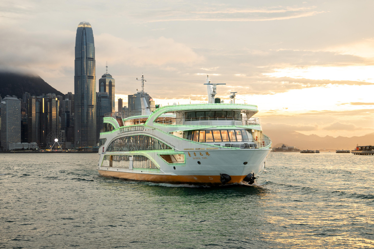 Hong Kong: Victoria Harbour Day, Sunset, or Night Cruise Day Cruise (17:10 PM – 18:10 PM)