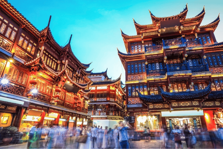 Zhujiajiao &amp; Shanghai:Kleingruppentour von der Wasserstadt zur Skyline