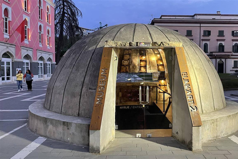 From Durrës/Golem: Tirana Guided Tour with Hotel Pickup Morning Tour