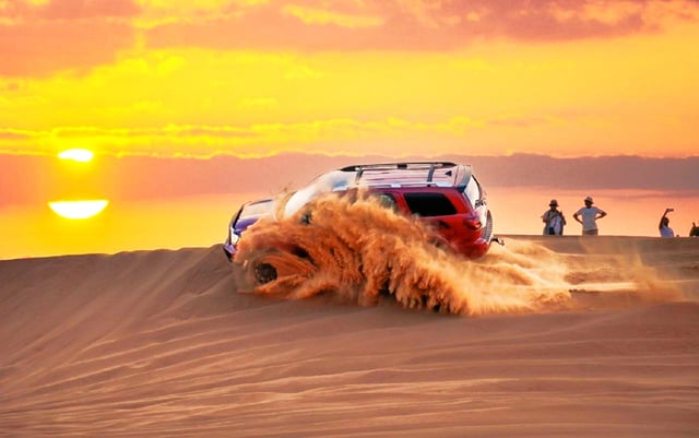 Dubai: Safari nel deserto con barbecue VIP e quad opzionale