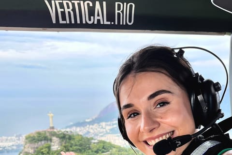 Rio de Janeiro: Doors-off 30-min helicopter tour