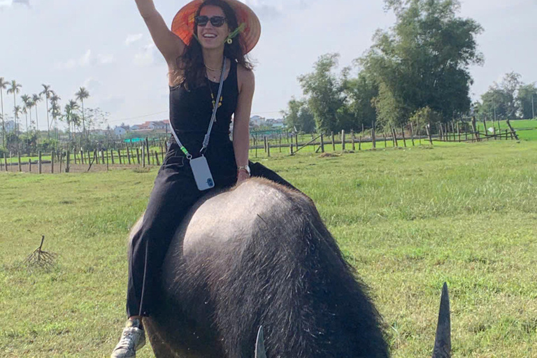 Hoi An:Funny Duck Farm Bike Tour& Buffalo Ride&Coffee Making Hoi An : Funny Duck Farm & Lantern Making without Pick up