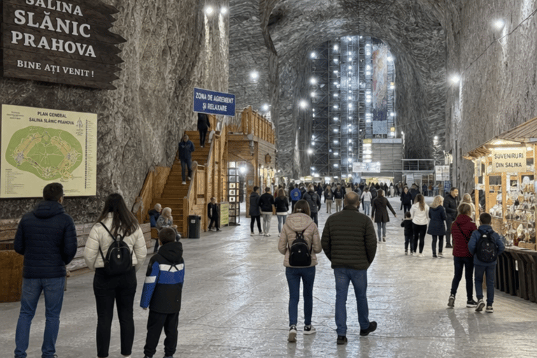 From Bucharest: Slănic Salt Mine and Bran Castle Day Trip