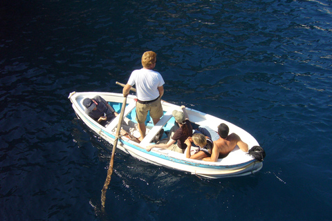 7-stündige private Bootstour auf Capri ab Positano