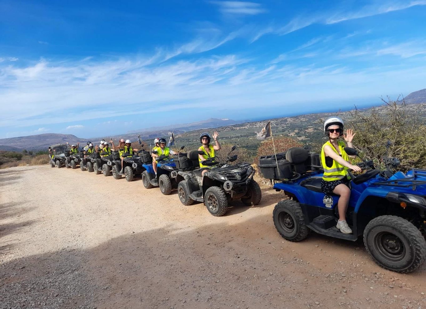 Fra Georgioupolis: Halvdags quad-ATV-safari