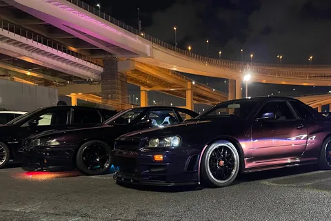 Tokyo Private JDM Night: 620HP AMG C63S & Daikoku PA