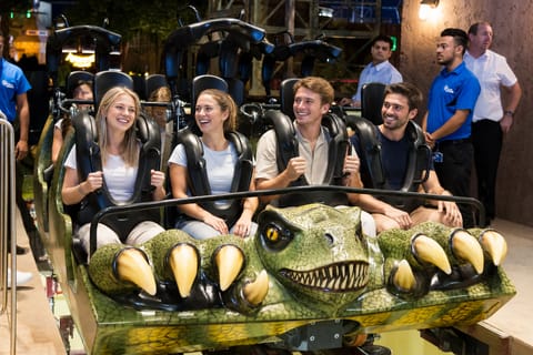 Dubai: Guided Sightseeing Tour and IMG Theme Park Ticket