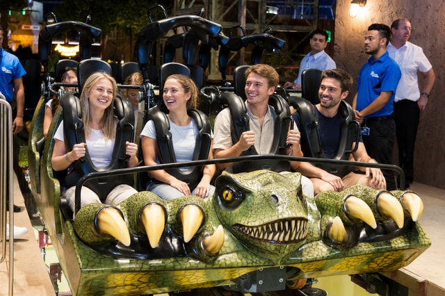 Dubai: Guided Sightseeing Tour and IMG Theme Park Ticket