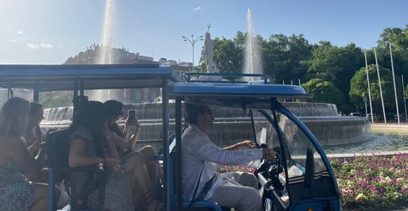 Madrid: Stadtrundfahrt mit dem Tuk-Tuk (3 Stunden)