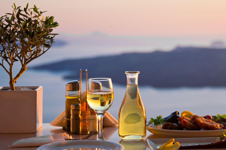 Santorini Complete: Semi-Private Tour, Wine Tasting, and Hotel Pick-Up