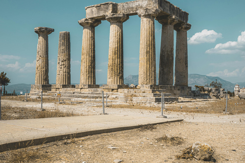 De Atenas: Excursão particular à Corinto Antiga e ao Canal de Corinto