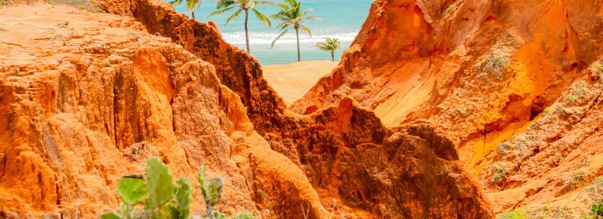 Excursão às praias de Morro Branco, das Fontes e Canoa Quebrada com buggy