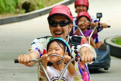 Phuket: Luge, Zipline, Skywalk &amp; Adventure Combo Experience2 Luge Rides &amp; Combine World D+