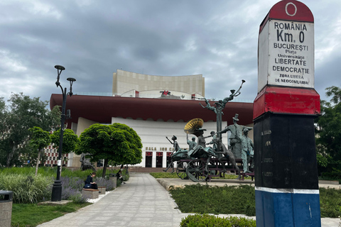 Stadsvandring i Bukarest med bil2 timmars stadsrundtur