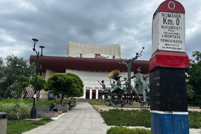 Visite de Bucarest en voiture1 h de visite de la ville