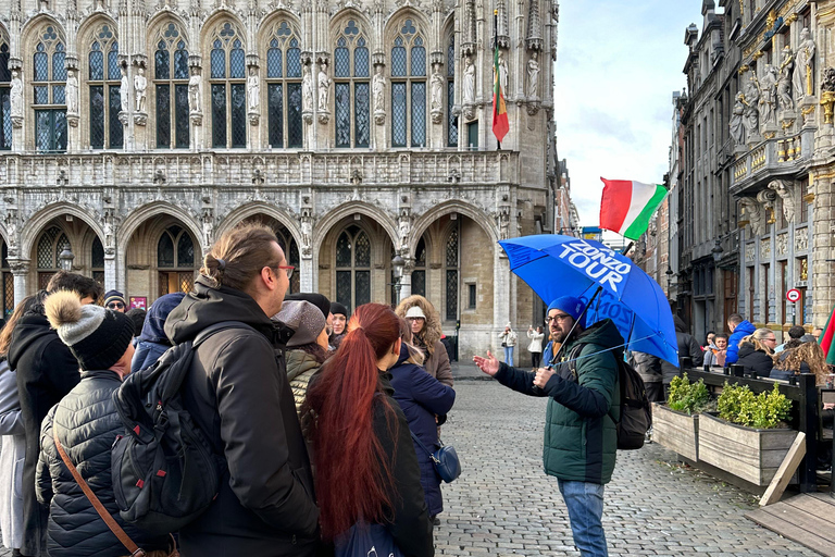 Brussels: Free Walking Tour in Italian with History and Interesting Facts Free Tour in Italian in Brussels