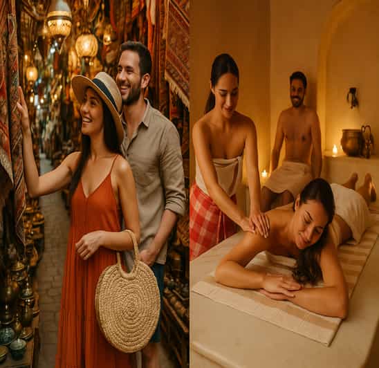 Marrakech : visite des souks et hammam berbère avec massage - hammam