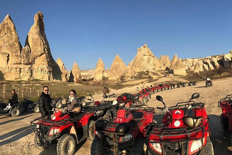 Cappadocia: ATV Adventure Tour with Transfer2-Hour Sunset ATV Tour