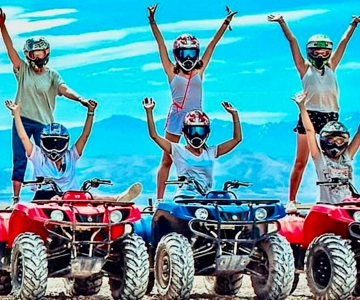 Marrakech: Agafay Desert Quad Bike & Camel & Dinner Show