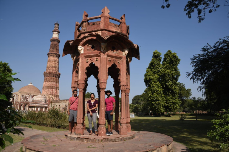 Delhi: Alt- und Neu-Delhi Ganztagestour oder Halbtagestour mit FührungHalbtagestour Neu-Delhi (Abholung vom Hotel, Fahrer und Guide)