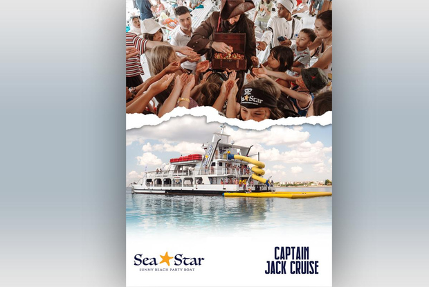Sunny Beach: Half-Day Captain Jack's Boat Tour with Lunch