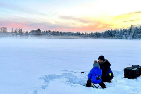 Ice Fishing in Rovaniemi
