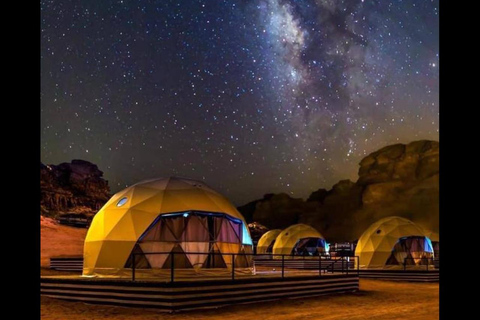 Amman: 2-Day VIP Wadi Rum Martian Tent & 4*4 & Petra Tour
