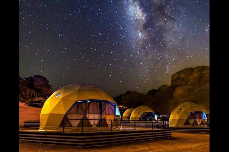 Amman: 2-Day VIP Wadi Rum Martian Tent & 4*4 & Petra Tour