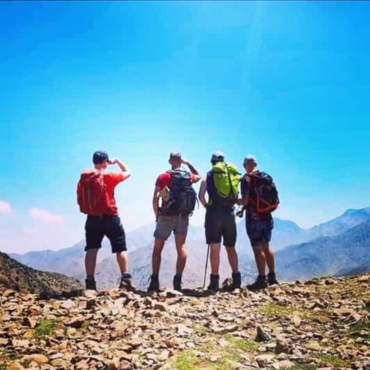 Marrakech : randonnée dans l'Atlas vers le plateau de Tidli (2 200 m) et vues - trekking