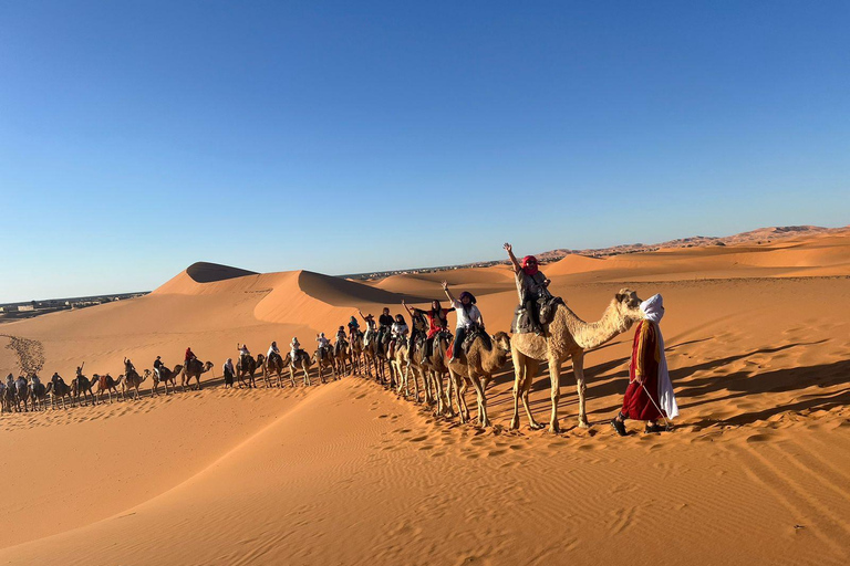 From Marrakech: Private 4-Day Tour To Merzouga & Luxury Camp From Marrakech: 4-Day Private premium Trip & Luxury camp.